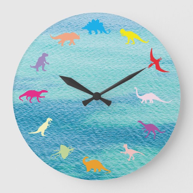 Dinosaurs Stor Klocka (Framsida)