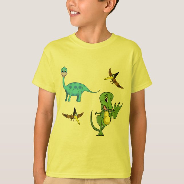 Dinosaurs T-Shirt (Framsida)