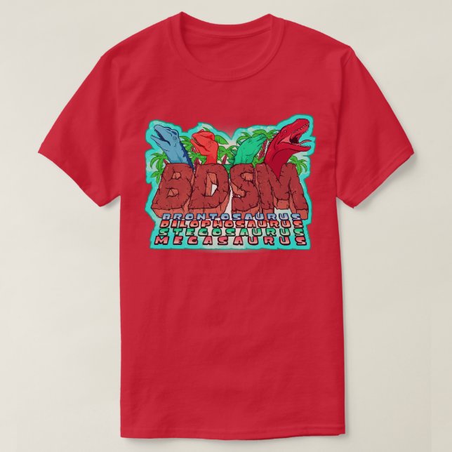 Dinosaurs T Shirt (Design framsida)