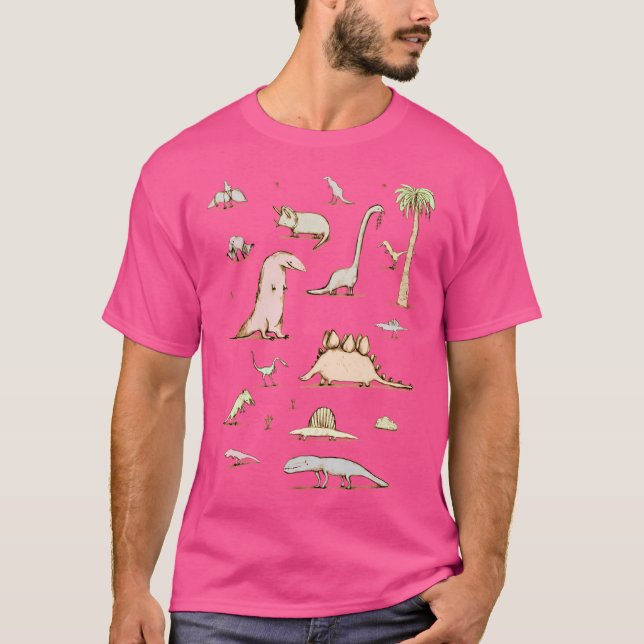 Dinosaurs T Shirt (Framsida)