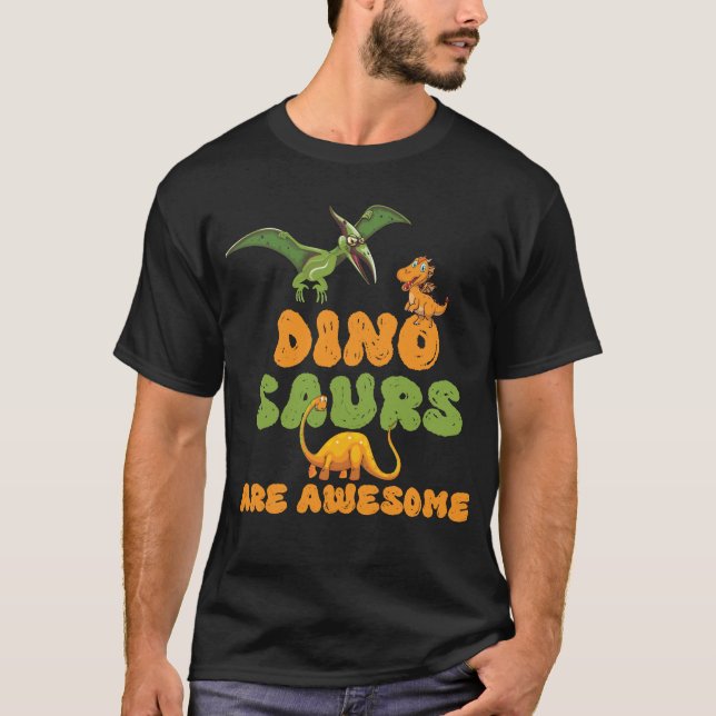 Dinosaurs T Shirt (Framsida)