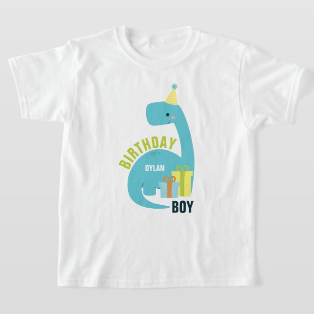 Dinosaurs ThBäste födelsedag T Shirt (Laydown)