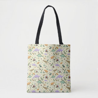 Dinosaurs Tote Bag Tygkasse