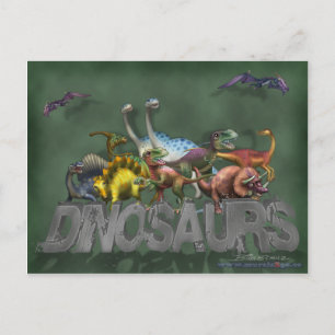 Dinosaurs Vykort