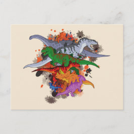 Dinosaurs Vykort