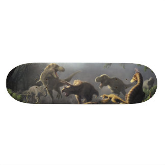 Dinosaurskateboard Mini Skateboard Bräda 18,5 Cm