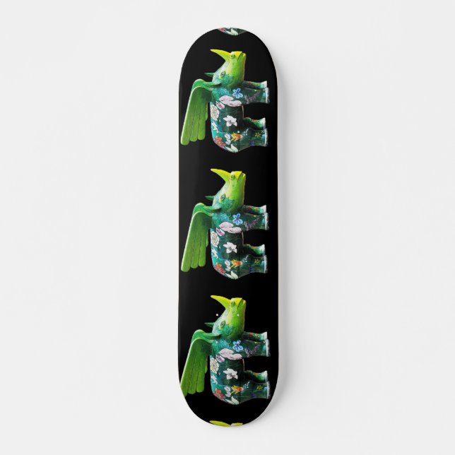 DinosaurSkateboarddäck Skateboard Bräda 19,5 Cm (Framsida)