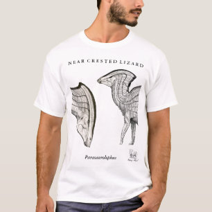 Dinosaurskjorta Parasaurolophus Gregory Paul T-shirt