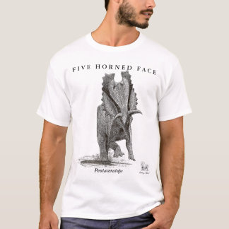 Dinosaurskjorta Pentaceratops Gregory Paul Tee