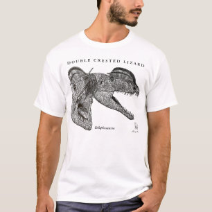 DinosaurskjortaDilophosaurus Gregory Paul Tee