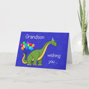 Dinosaursonsonfödelsedag Kort