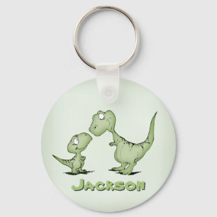 Dinosaurspersonlig Nyckelring