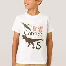 DinosaurT-tröja, födelsedagTshirt