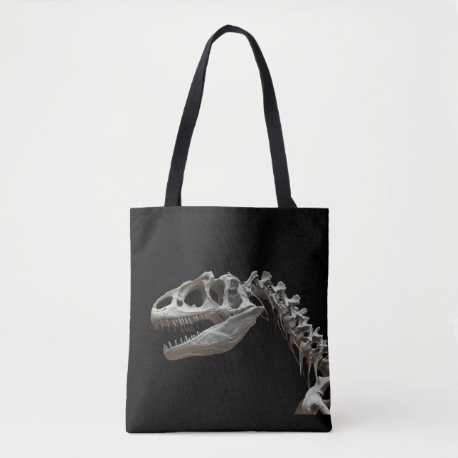 DinosaurTote Bag Tygkasse (Framsida)