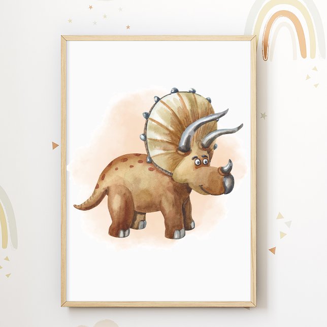 Dinosaurutskrifter Dino Barnkammarposter Poster (Skapare uppladdad)