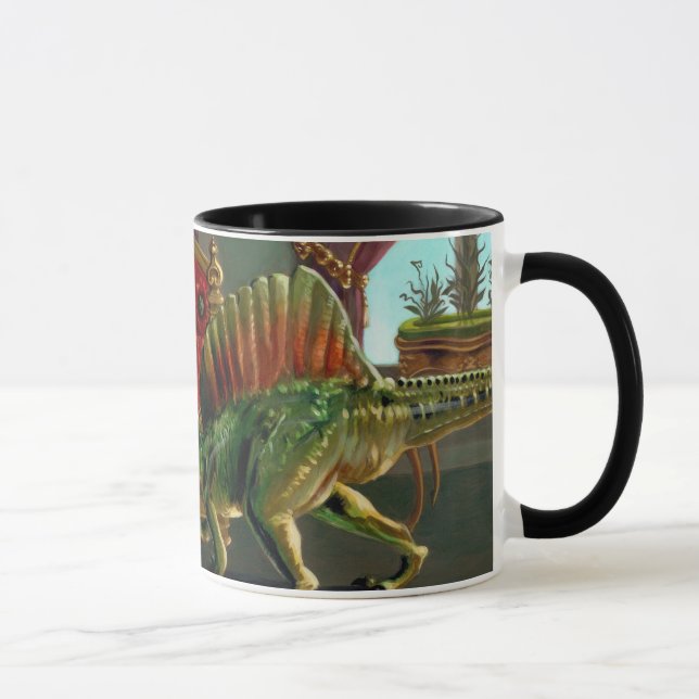 "Dinosaurvänner II" mugg (Höger)