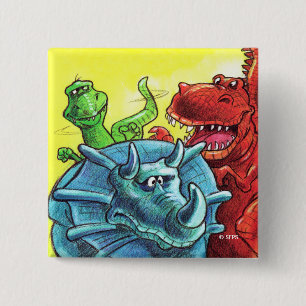 Dinosaurvänner Knapp