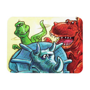 Dinosaurvänner Magnet