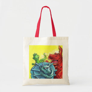 Dinosaurvänner Tygkasse
