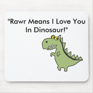Dinosawaaa.ai "Rawr elak älskar jag dig i Dinosa Musmatta