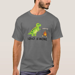 Dinosmore Dinosaur Smore Campfire Funny Camping T Shirt