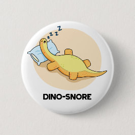 Dinosnore Funny Sleeping Dinosaur Pun Knapp