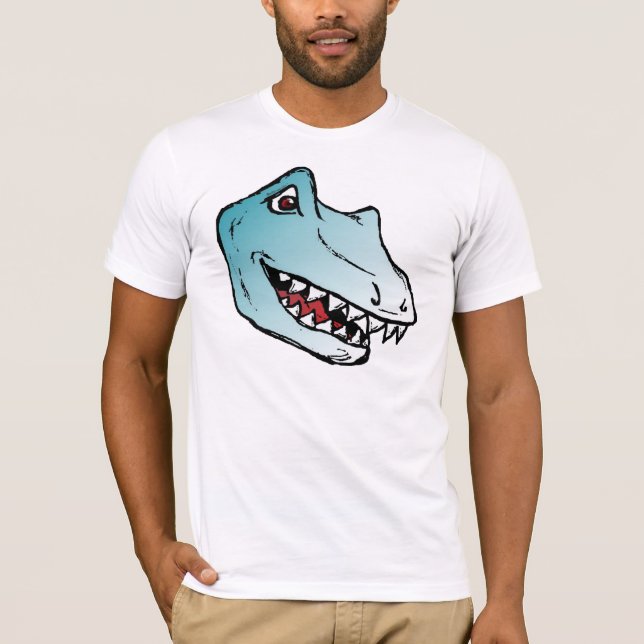 Dinosorio blått t-shirt (Framsida)