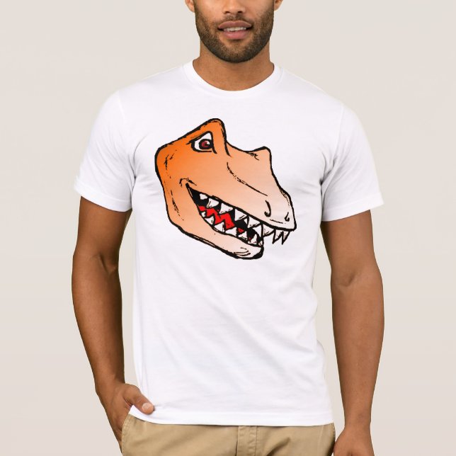 Dinosorio orange t-shirt (Framsida)