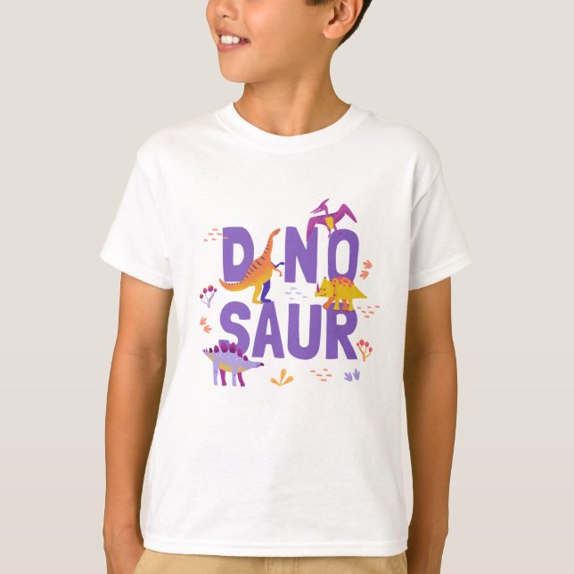 dinosuor t shirt (Framsida)