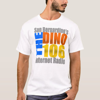 DINOTHROWBACKLOGOWHT T-SHIRT