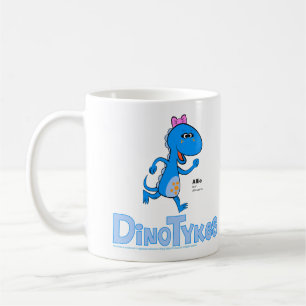 Dinotykes Allie är en Allosaurus Kaffemugg