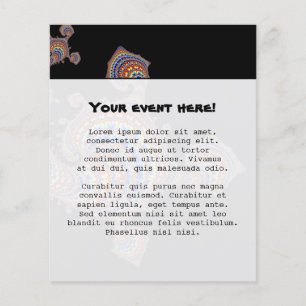 Dinozaur - Fractal Art Flygblad