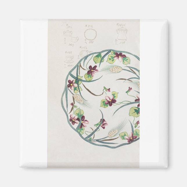 Dinware för China av bra - Hemdekan Magnet (Framsidan)