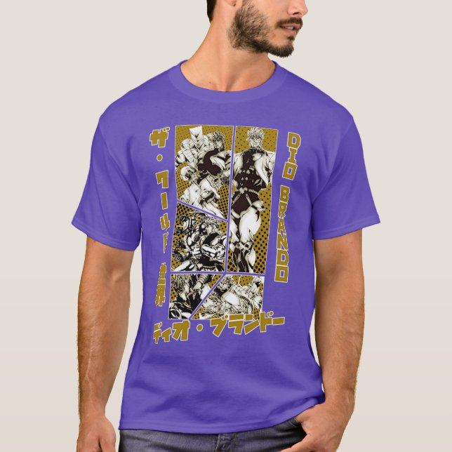 dio dio brando present t shirt (Framsida)