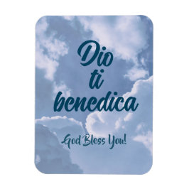 Dio Te Benedica | Italienska Religiösan Magnet