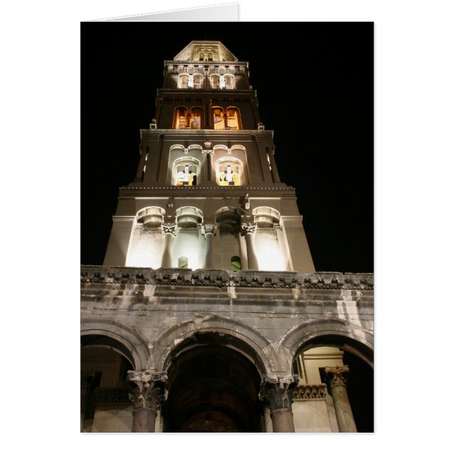 Diocletians slott 1 hälsningskort (Framsidan)