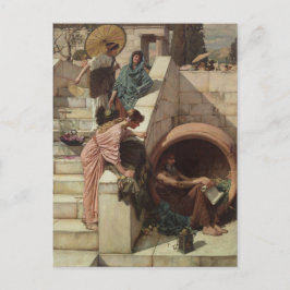 Diogenes av John William Waterhouse Vykort
