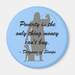 Diogenes fattigdom magnet