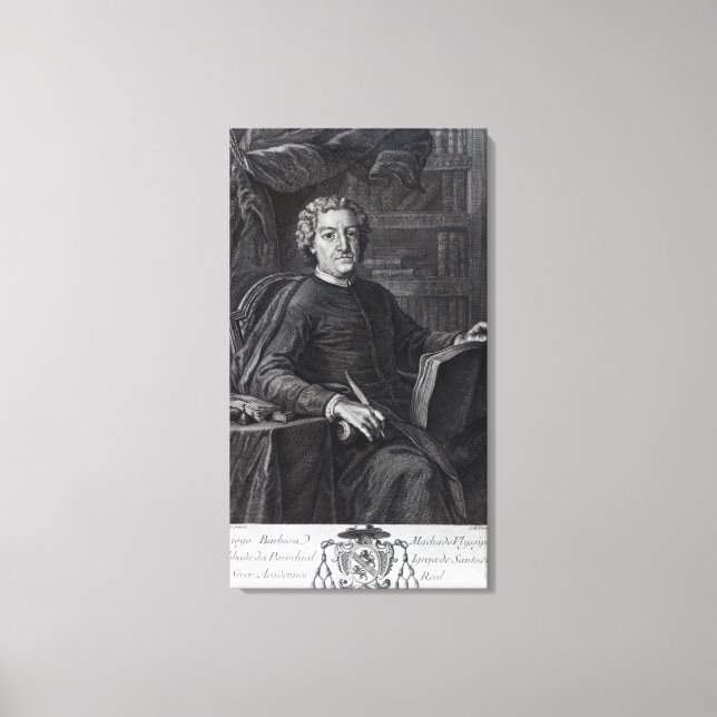 Diogo Barbosa Machado Canvastryck (Framsida)