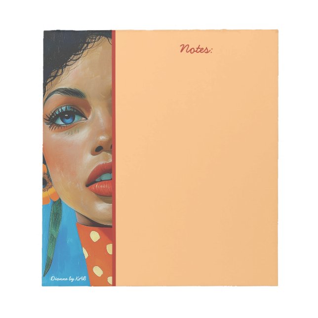 Dionne by KAB Anteckningsblocks Anteckningsblock (Framsida)