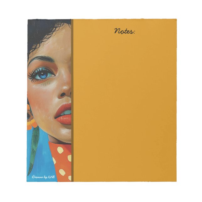 Dionne by KAB Anteckningsblocks Anteckningsblock (Framsida)