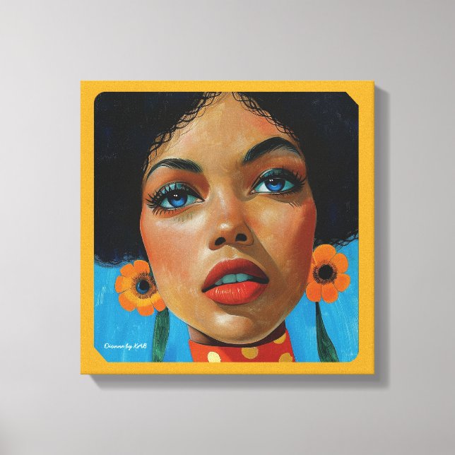 Dionne by KAB Premium Wrapped Canvas (Framsida)