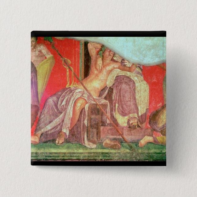 Dionysian följe med Dionysus Knapp (Framsida)