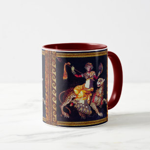 DIONYSOS MED ETT UTTALANDE HJÄLP AV DEN grekiska M Mugg