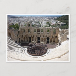 dionysus acropolis gräns vykort
