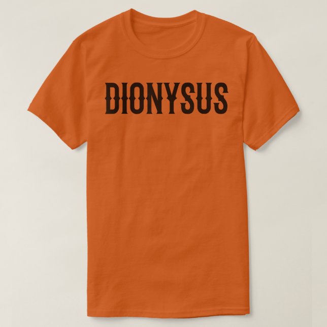 Dionysus Costume T Shirt (Design framsida)