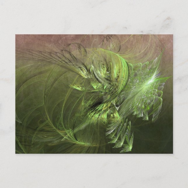 Dionysus Fractal vykort (Framsida)