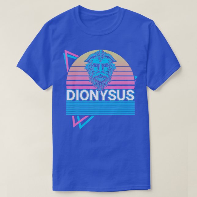 Dionysus Grekiska Gud Ancient Greece T Shirt (Design framsida)
