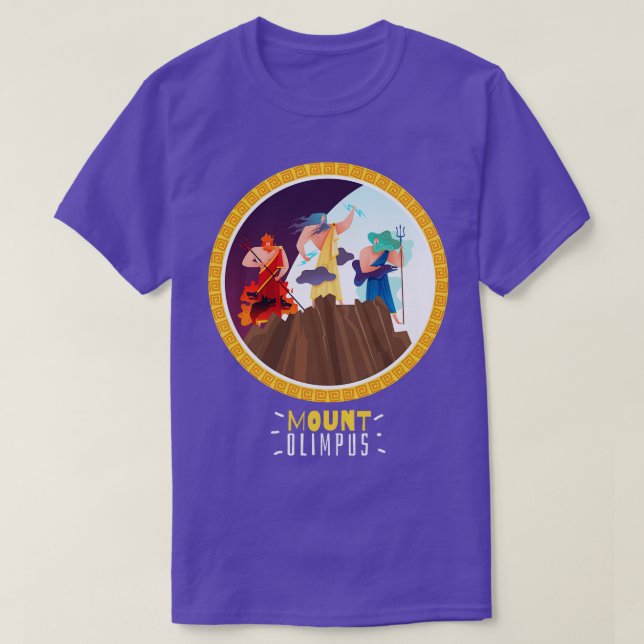 Dionysus Gud Mount Olimpus T Shirt (Design framsida)