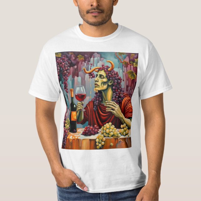 Dionysus inebrized t shirt (Framsida)